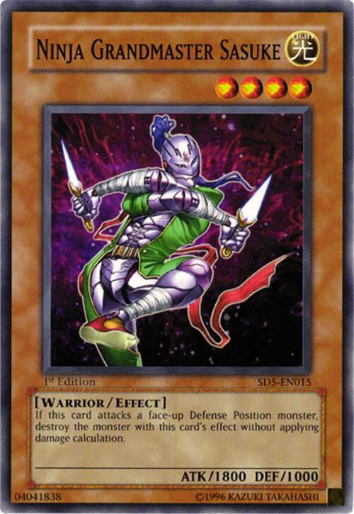 Ninja Grandmaster Sasuke card image