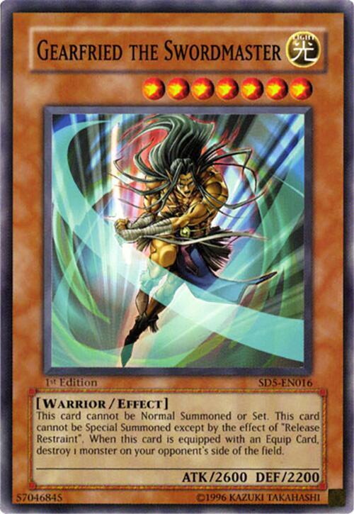 Gearfried the Swordmaster card image