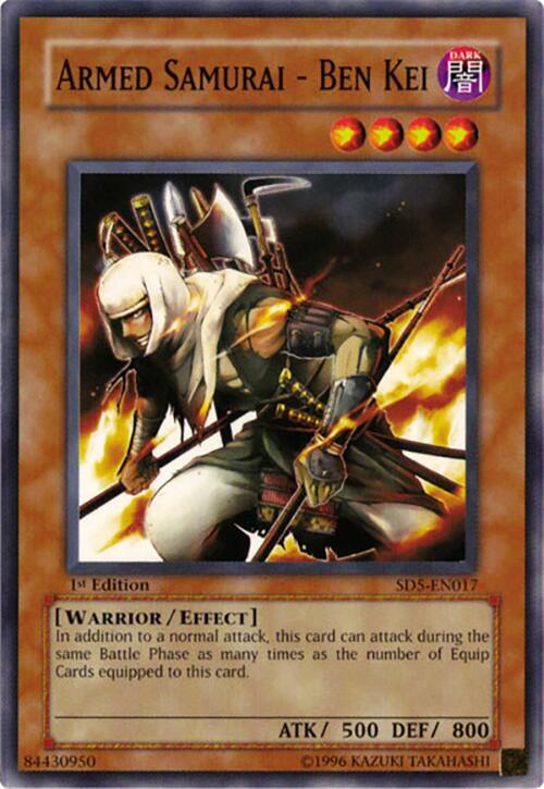 Armed Samurai - Ben Kei card image