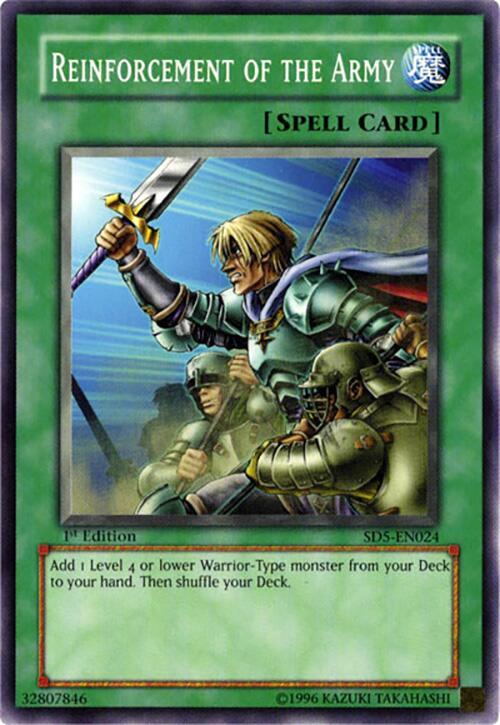 Reinforcement of the Army card image