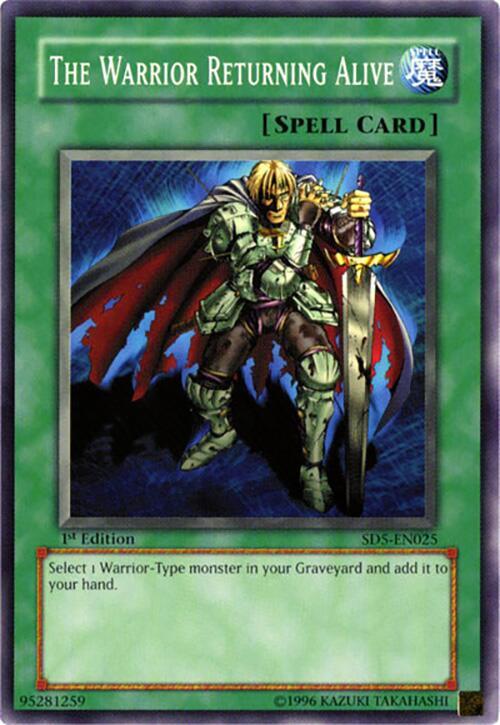 The Warrior Returning Alive card image