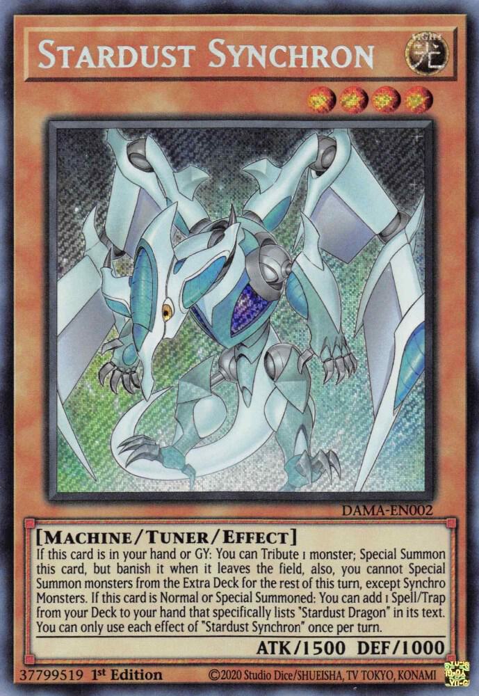 Stardust Synchron (1st Edition) card image