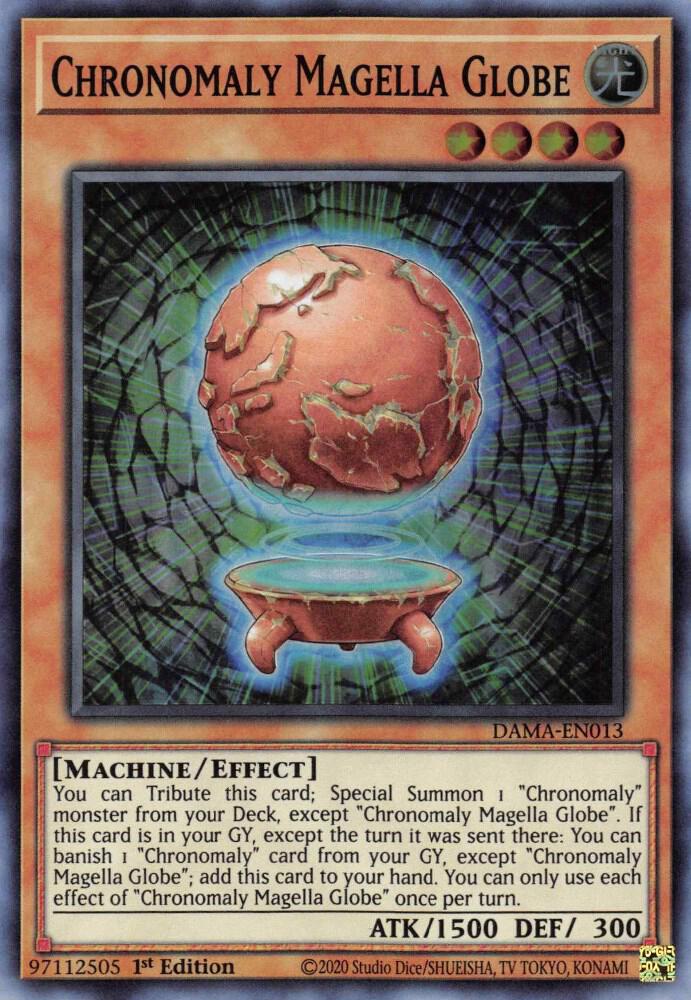 Chronomaly Magella Globe (1st Edition) card image
