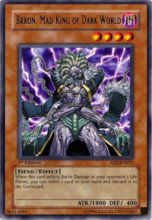 Brron, Mad King of Dark World card image