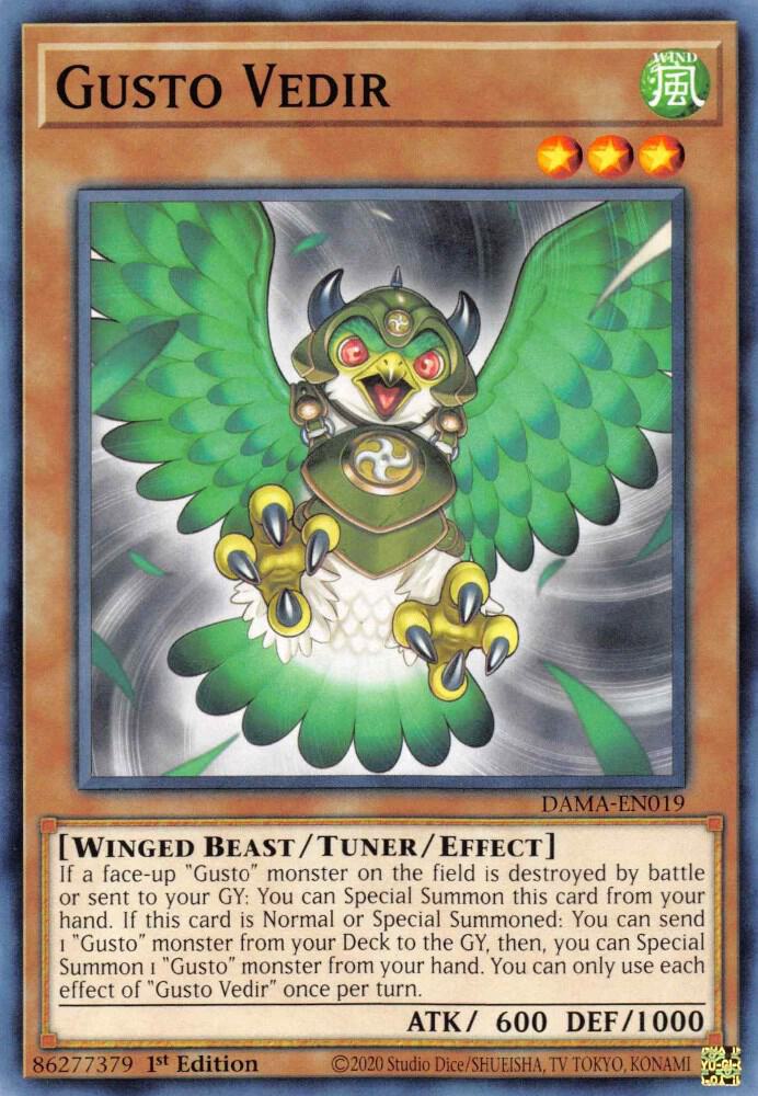 Gusto Vedir (1st Edition) card image