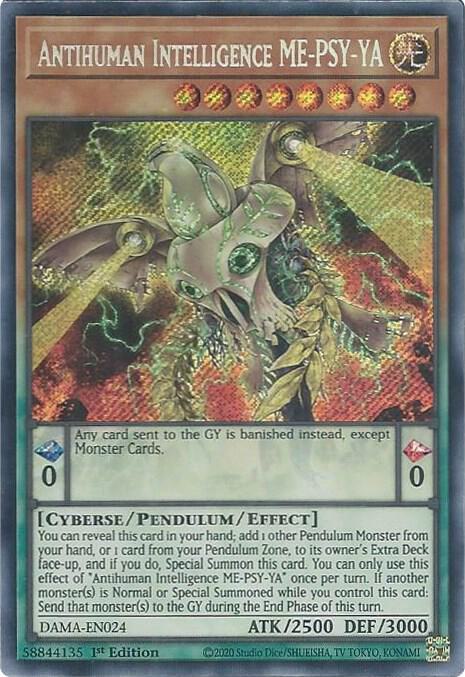 Antihuman Intelligence ME-PSY-YA (1st Edition) card image