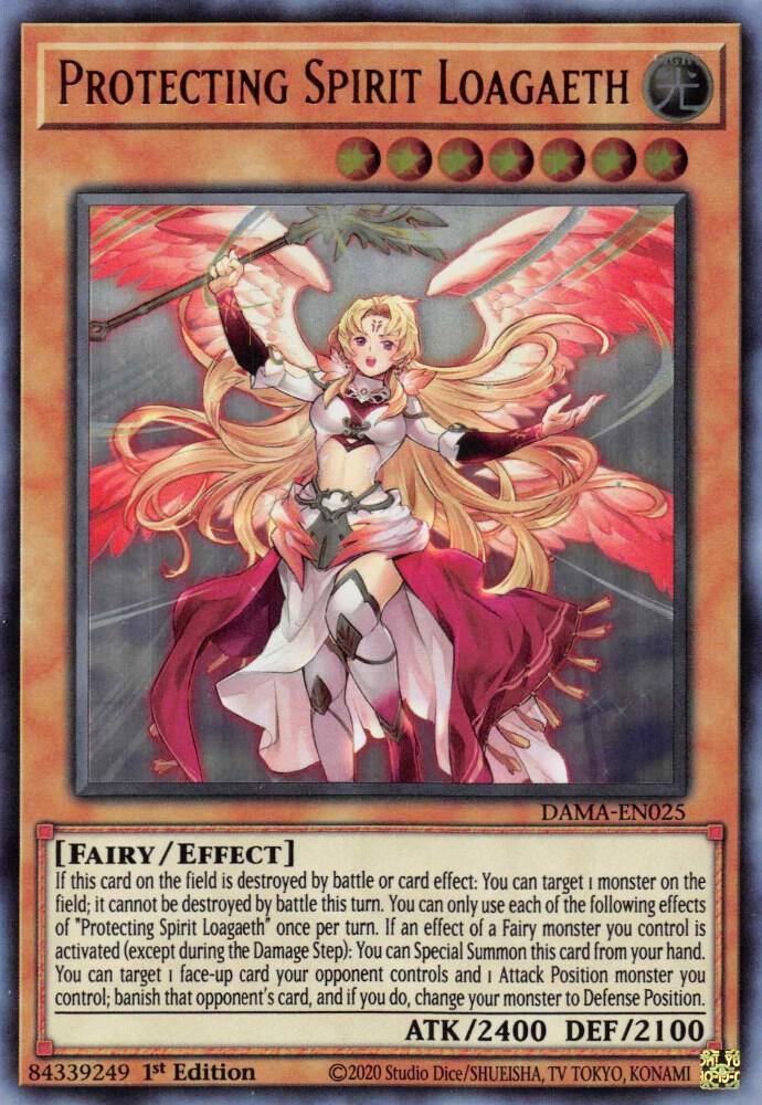 Protecting Spirit Loagaeth (1st Edition) card image