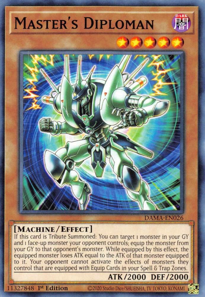 Master's Diploman (1st Edition) card image