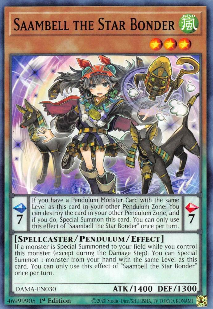 Saambell the Star Bonder (1st Edition) card image