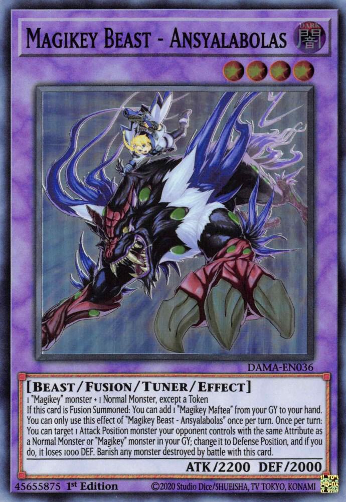 Magikey Beast - Ansyalabolas (1st Edition) card image