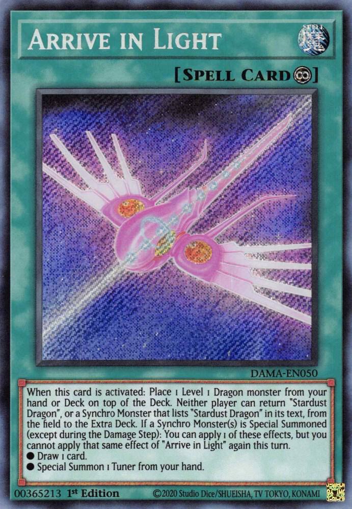 Arrive in Light (1st Edition) card image