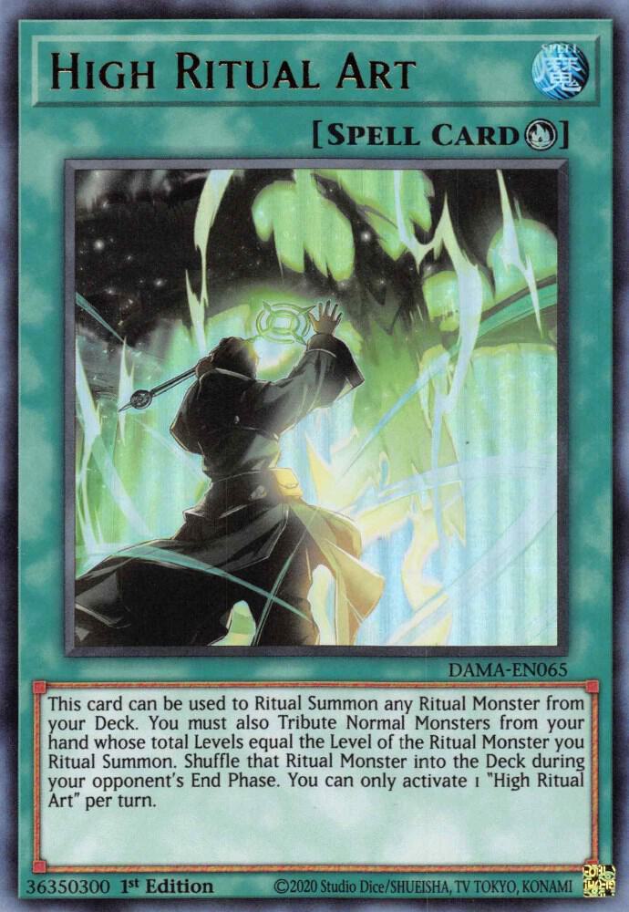 High Ritual Art (1st Edition) card image