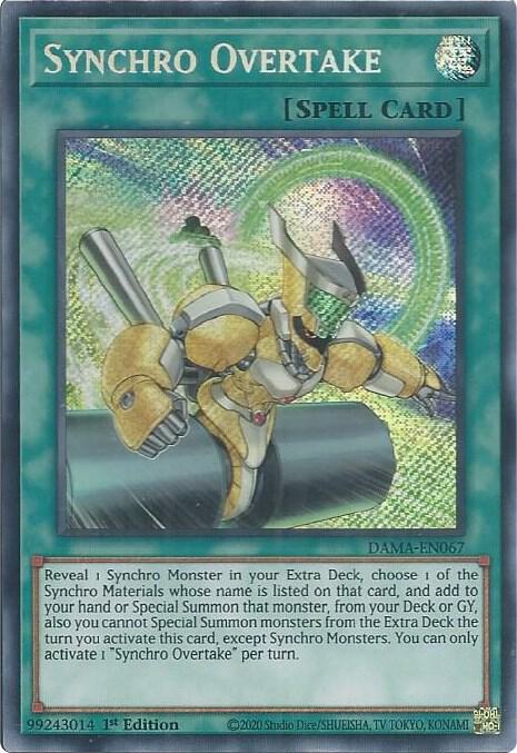 Synchro Overtake (1st Edition) card image