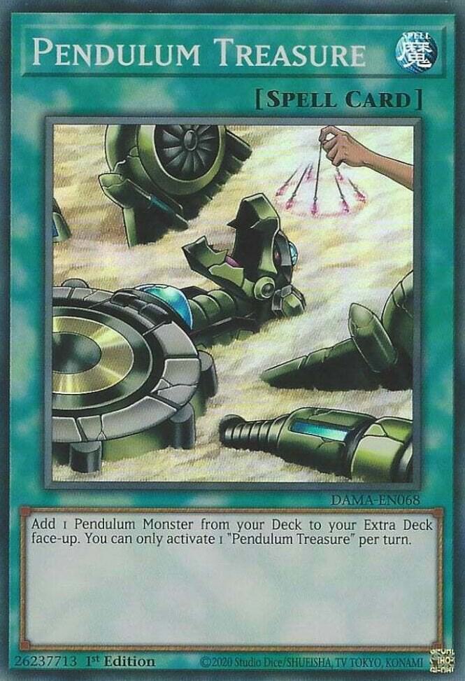 Pendulum Treasure (1st Edition) card image