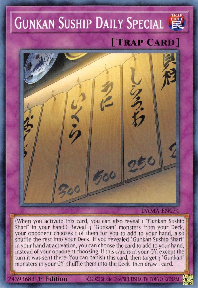Gunkan Suship Daily Special (1st Edition) card image