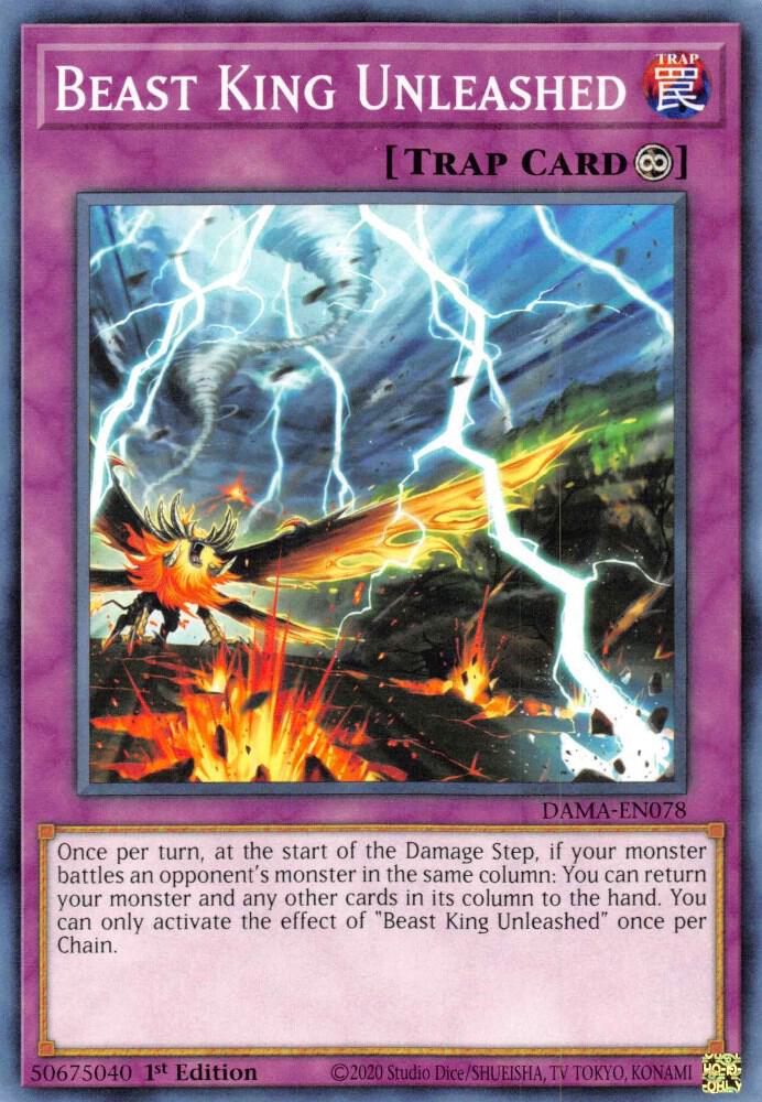Beast King Unleashed (1st Edition) card image