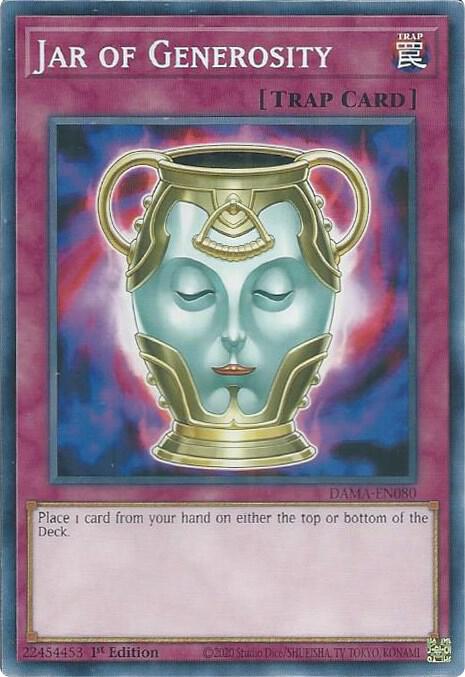 Jar of Generosity (1st Edition) card image