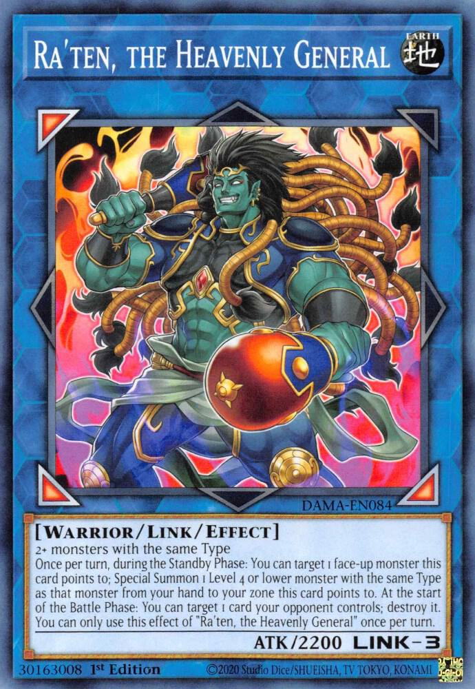 Ra'ten, the Heavenly General (1st Edition) card image