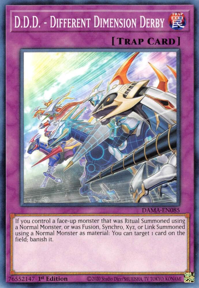 D.D.D. - Different Dimension Derby (1st Edition) card image
