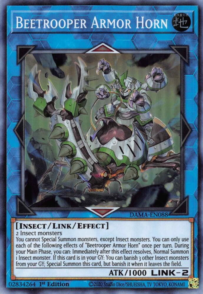 Beetrooper Armor Horn (1st Edition) card image