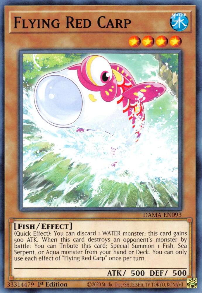 Flying Red Carp (1st Edition) card image
