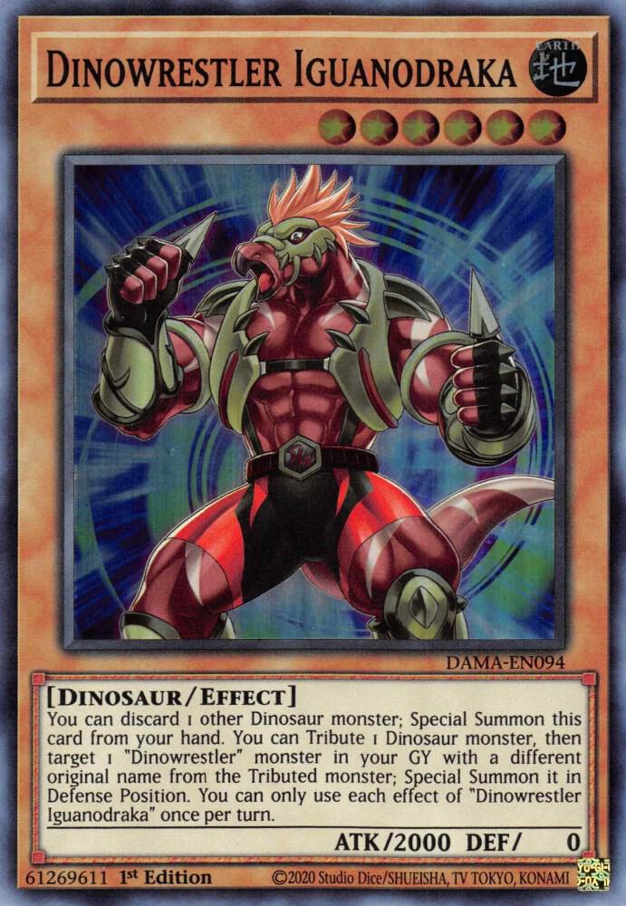 Dinowrestler Iguanodraka (1st Edition) card image