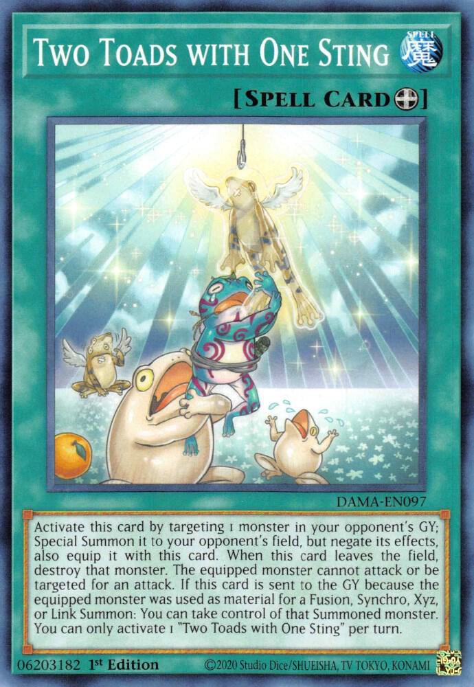 Two Toads with One Sting (1st Edition) card image