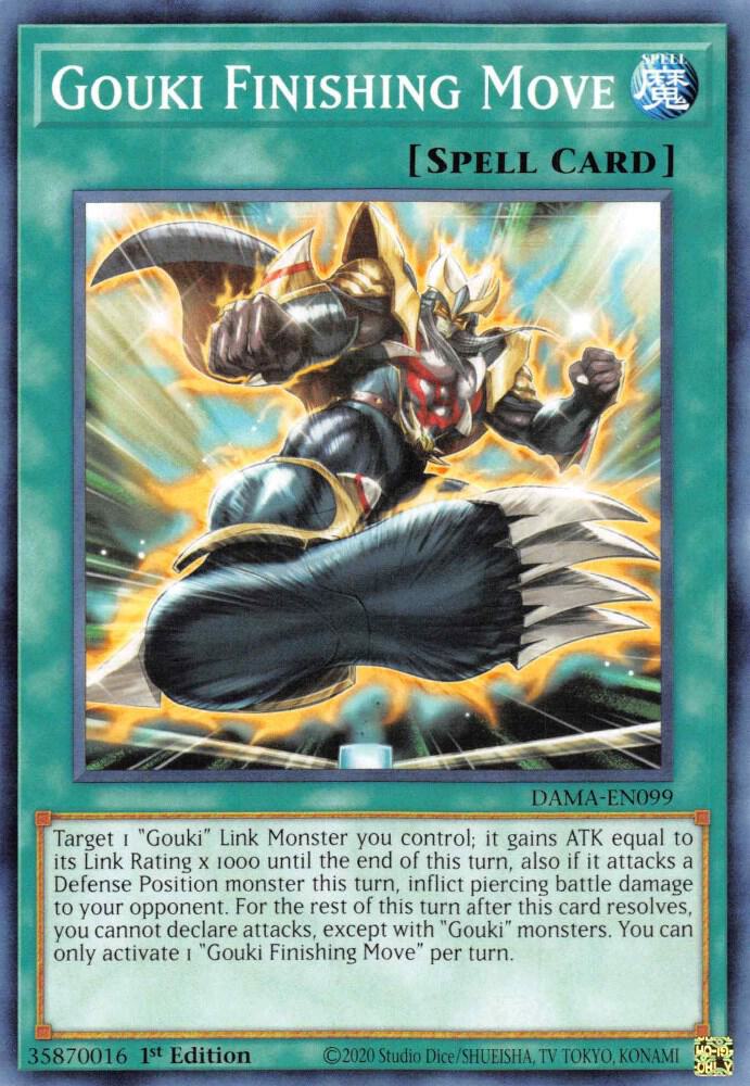 Gouki Finishing Move (1st Edition) card image