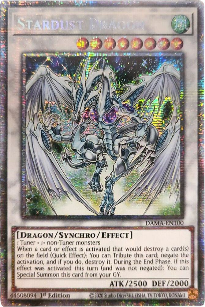 Stardust Dragon (Starlight Rare) (1st Edition) card image