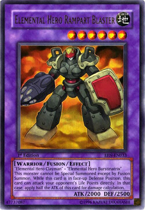Elemental HERO Rampart Blaster card image