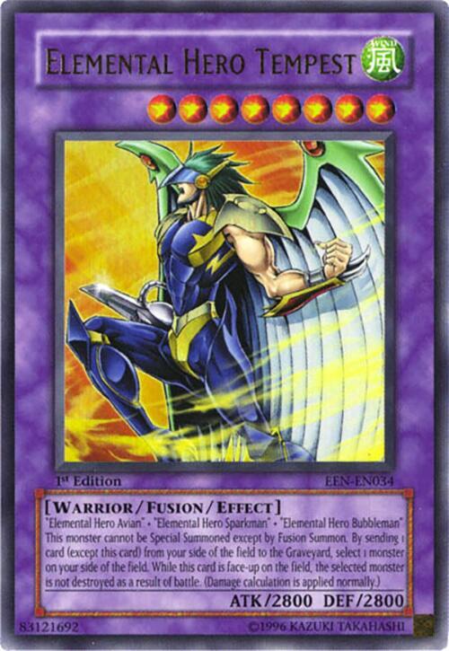 Elemental Hero Tempest card image