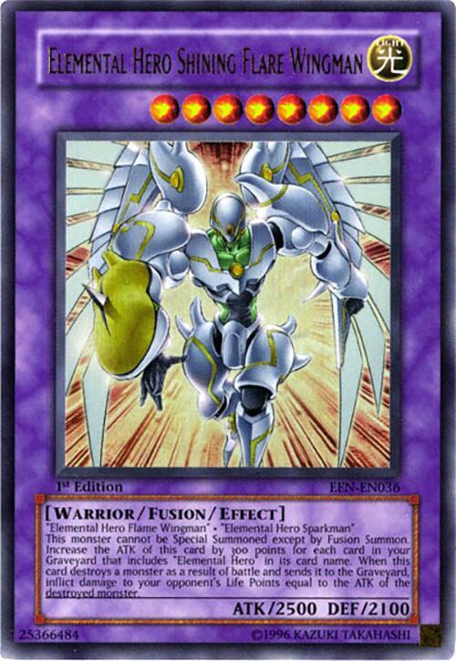 Elemental HERO Shining Flare Wingman card image
