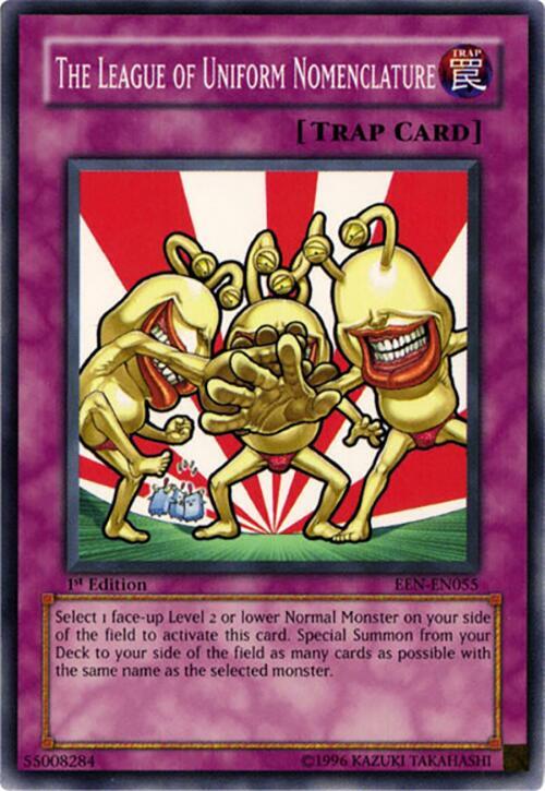 The League of Uniform Nomenclature card image