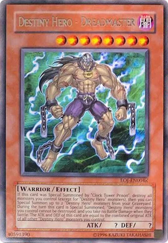 Destiny Hero - Dreadmaster (EOJ-EN004K) card image