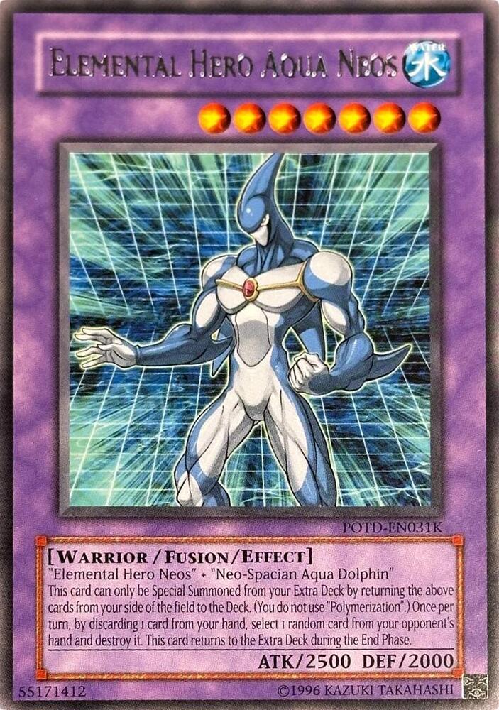 Elemental Hero Aqua Neos (POTD-EN031K) card image