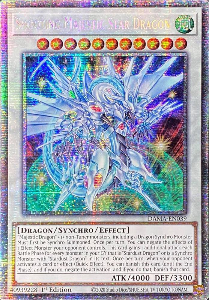 Shooting Majestic Star Dragon (Starlight Rare) card image