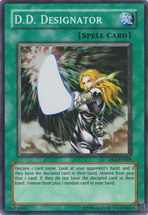 D.D. Designator card image
