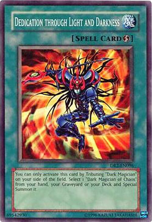 Dedication through Light and Darkness card image
