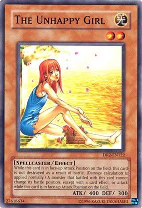 The Unhappy Girl card image