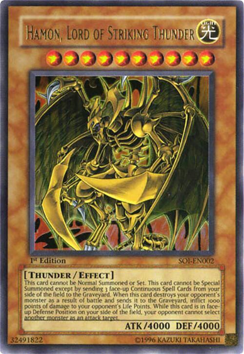 Hamon, Lord of Striking Thunder card image
