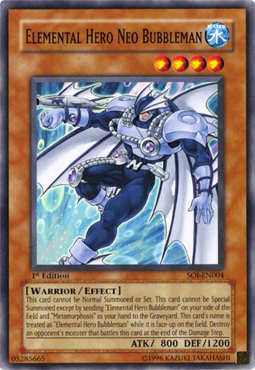 Elemental Hero Neo Bubbleman card image