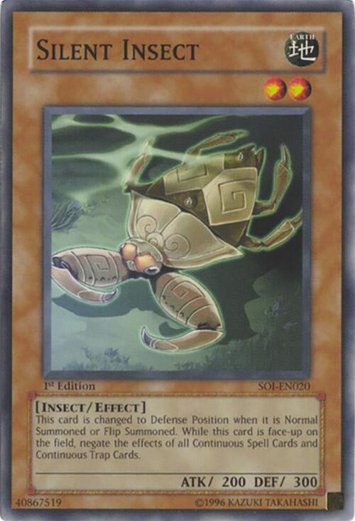 Silent Insect card image