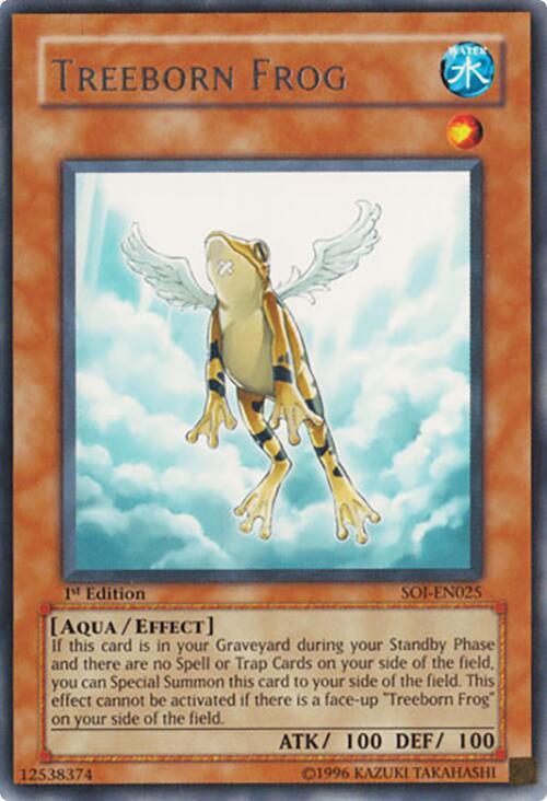 Treeborn Frog card image