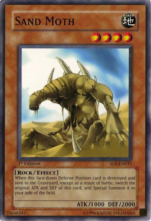 Sand Moth card image