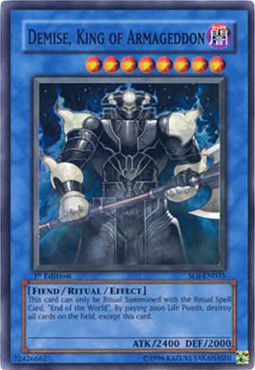 Demise, King of Armageddon card image