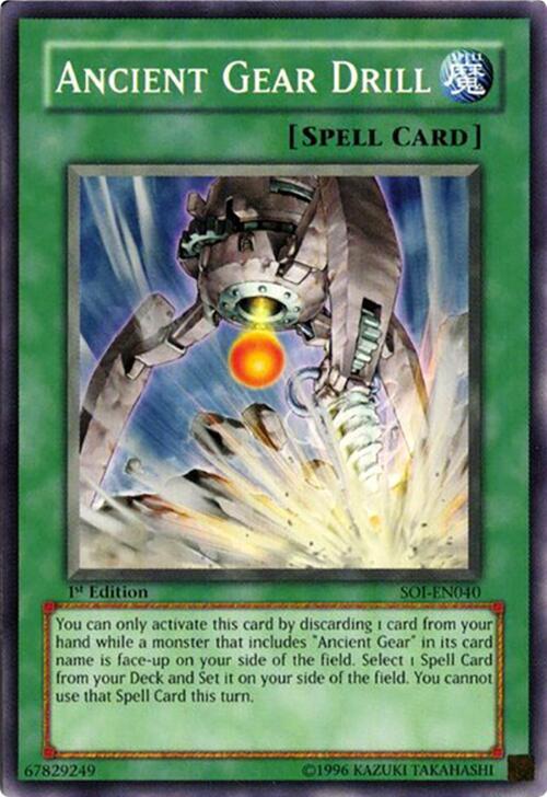Ancient Gear Drill card image