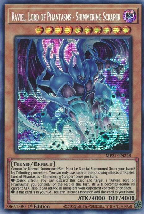 Raviel, Lord of Phantasms - Shimmering Scraper card image