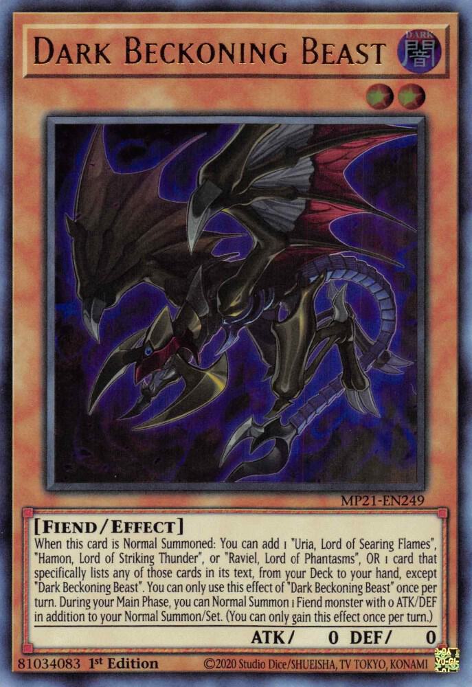 Dark Beckoning Beast card image