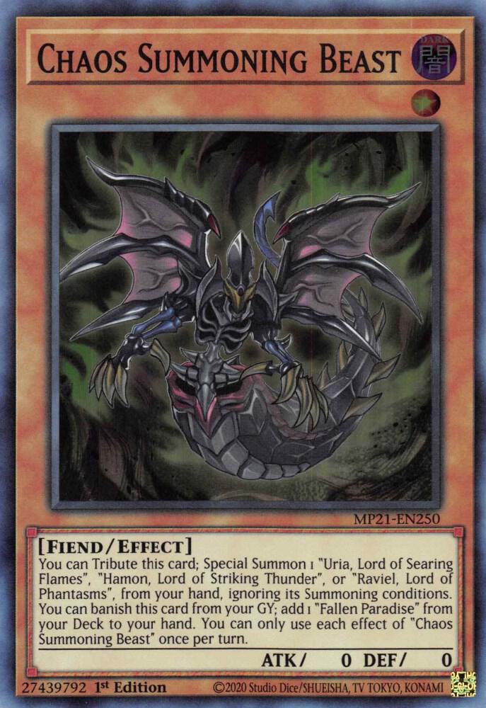 Chaos Summoning Beast card image
