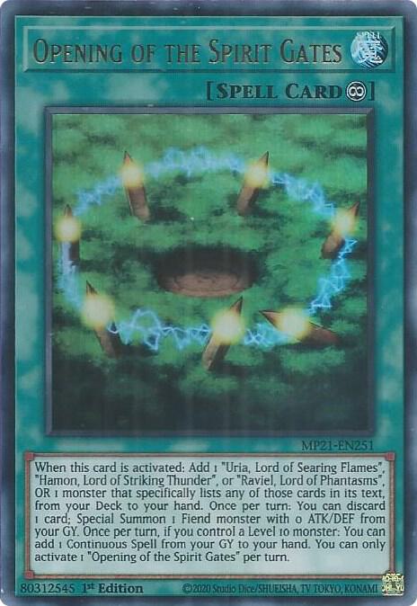 Opening of the Spirit Gates card image